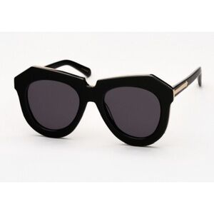 Karen Walker One Meadow Black Sunglasses